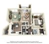 1 Bed 1 Bath Large